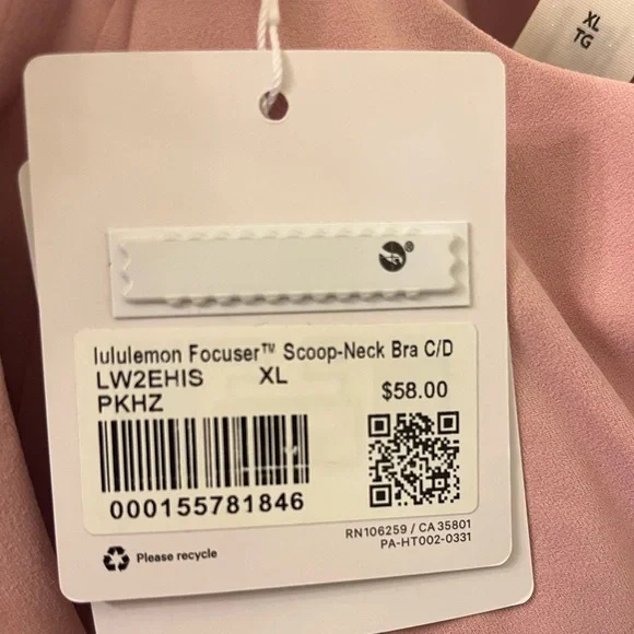 Lululemon Focuser Scoop-Neck Bra *Light Support, C/D Cup - Picture 5 of 6